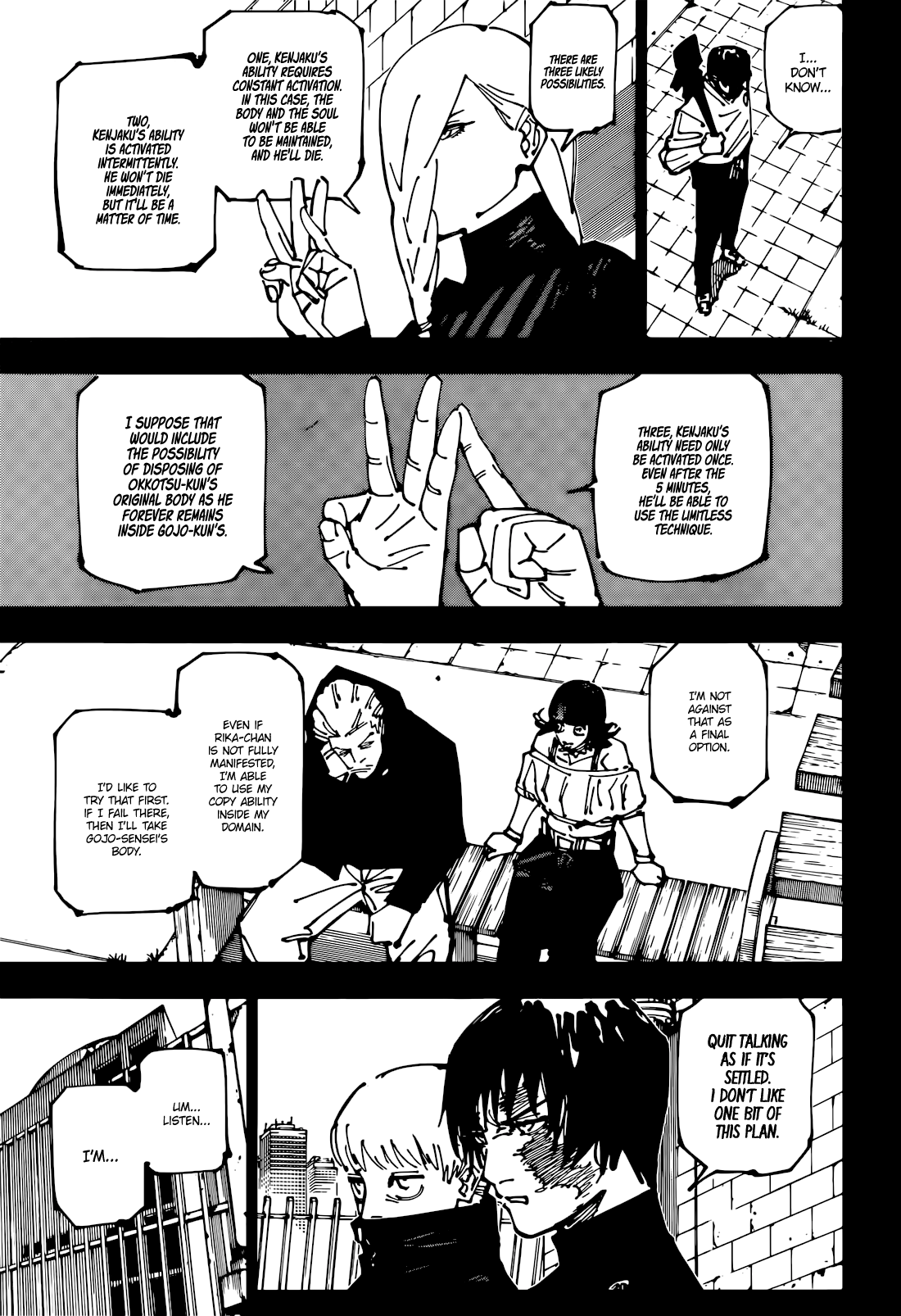 Jujutsu Kaisen Chapter 261 image 06